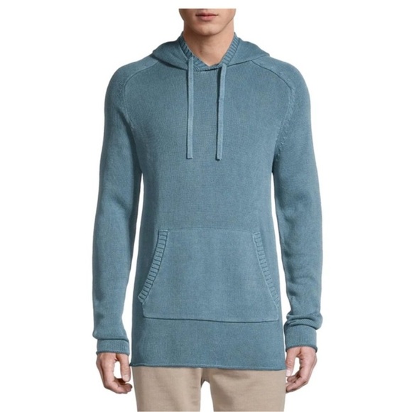 Rails Beachwood Hoodie Hooded Cotton Knit Pullover Sweater Men's Size Large - Picture 2 of 7